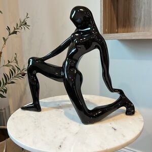 Jaru Black Nude Female Sculptures 1980